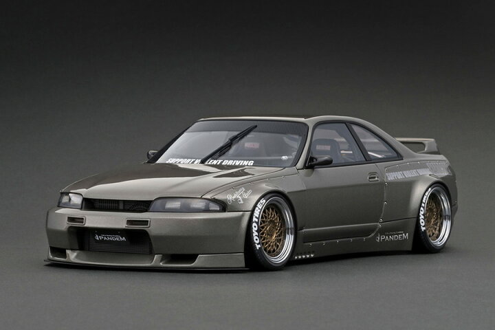 楽天市場】イグニッションモデル 1/18 パンデム GT-R(BCNR33) ガン 