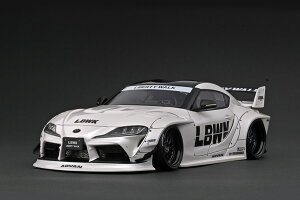 COjbVf 1/18 LB-WORKS g^ X[v (A90) zCgignition model 1/18 LB-WORKS TOYOTA SUPRA (A90) White