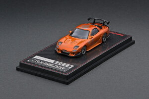 �C�O�j�b�V���� 1/64 �}�c�_ RX-7 (FC3S) RE�J�{ �I�����W���^���b�Nignition 1/64 Mazda RX-7 (FC3S) RE Amemiya Orange Metallic