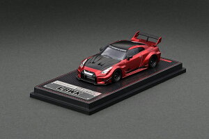 COjbV 1/64 LB-Silhouette WORKS GT Y 35GT-RR bh^bNignition 1/64 LB-Silhouette WORKS GT Nissan 35GT-RR Red Metallic