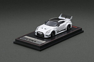 COjbV 1/64 LB-Silhouette WORKS GT Y 35GT-RR }bgp[zCgignition 1/64 LB-Silhouette WORKS GT Nissan 35GT-RR Matte Pearl White