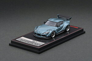 COjbV 1/64 pf X[v(A90) }bgu[O[^bN ignition 1:64 PANDEM Supra (A90) Matte Blue Gray Metallic