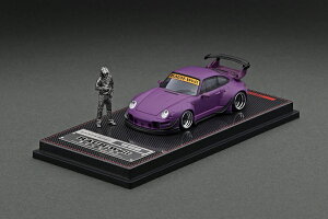 COjbV 1/64 RWB 993 }bgp[v  [̃^tBMAtIgnition Model 1/64 RWB 993 Matte Purple With Mr.Nakai