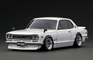COjbVf 1/18 Y XJCC 2000 GT-R (KPGC10) zCgignition model 1/18 Nissan Skyline 2000 GT-R (KPGC10) White