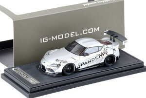 COjbVf 1/43 g^ pf X[v A90 Vo[/ ubNIgnition Model 1:43 Toyota Pandem Supra A90 silver/ black