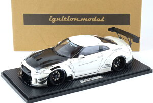 COjbVf 1/18 LB [NX Y GT R R35 ^Cv2 zCg/J[{{lbgignition model 1/18 LB WORKS Nissan GT R R35 Type 2 white/Carbon bonnet