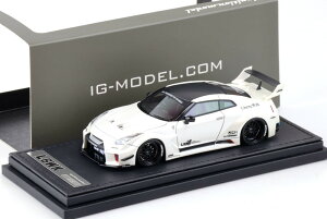 �C�O�j�b�V�������f�� 1/43 LB �V���G�b�g���[�N�X GT ���Y 35GT RR �z���C�gignition model 1:43 LB Silhouette WORKS GT Nissan 35GT RR White