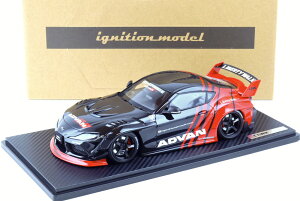COjbVf 1/18 LB [NX g^ X[v/A90 Aho bh/ubNignition model 1:18 LB WORKS Toyota Supra/A90 ADVAN red/black