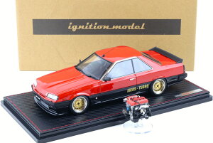 COjbVf 1/18 Y XJCC 2000 RS X ^[{ C/R30 bh/ubN GWtignition model 1/18 Nissan Skyline 2000 RS X Turbo C/R30 Red/Black With Engine
