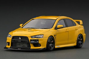 �C�O�j�b�V�������f�� 1/43 �O�H �����T�[ �G�{�����[�V���� X CZ4A 2014 �C�G���[IGNITION MODEL 1/43 MITSUBISHI LANCER EVOLUTION X CZ4A 2014 YELLOW