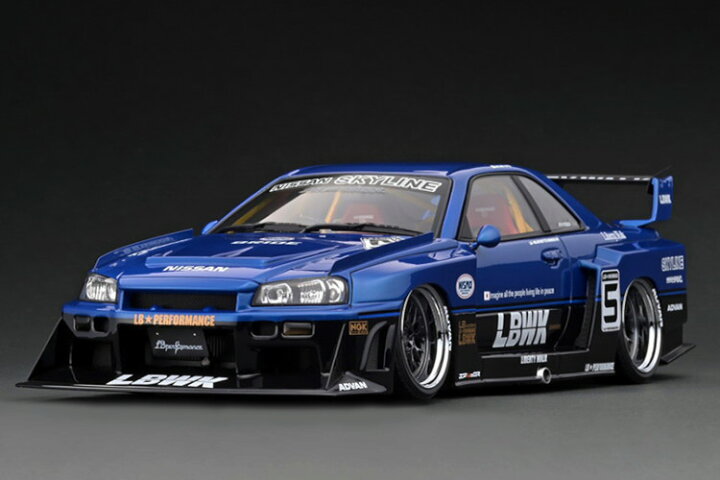 楽天市場】イグニッションモデル 1/18 日産 スカイライン LB-ER34 #5 