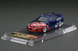 �C�O�j�b�V�������f�� 1/64 ���Y �j�X�� R34 GT-R R-�`���[�� ���[���`�o�[�W���� TASIgnition Model 1/64 Nismo R34 GT-R R-tune Launch Ver. TAS