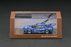 COjbVf 1/64 J\jbN XJCC #12 1990 JTC fr[ D `I tBMAt 120Ignition Model 1/64 CALSONIC SKYLINE #12 1990 JTC Debut Win With Mr.Hoshino figure limited 120 p