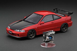 COjbV f 1/18 z_ CeO ^CvR DC2 bh GWtignition model 1:18 Honda INTEGRA (DC2) TYPE R Red With Engine 60