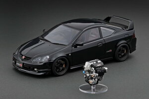 COjbV f 1/18 z_ CeO ^CvR DC5 ubN K20A VTECGWtignition model 1:18 Honda INTEGRA DC5 TYPE R Black With Engine