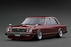 COjbV f 1/18 g^ }[N2 Z_ Of MX41 bh^bNignition model 1:18 Toyota Mark2 Sedan Grande MX41 Red Metallic