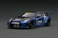イグニッションモデル 1/43 LB-ワークス 日産 GT-R R35 タイプ2 ブルーIgnition Model 1:43 LB-WORKS Nis…
