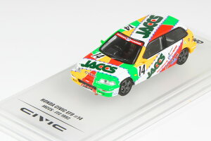 INNO 1/64 z_ VrbN EF9 #14 WbNX JTC 1992 HONDA CIVIC JACCS