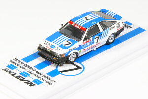 INNO 1/64 g^ J[ r AE86 #7 ~m^ gX 1985 TOYOTA COROLLA LEVIN "MINOLTA TOM'S" Gr.A INTER-TEC
