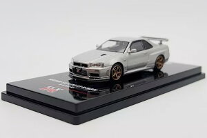 �C�m���f�� 1/64 ���Y GT-R R34 V�X�y�b�N 2 �V���o�[INNO model 1:64 Nissan GT-R R34 V-SPEC II Silver