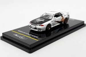 Cm64 × ^Cj[ 1/64 Y XJCC GT-R R32 u[XE[ zCgINNO64 x TINY 1:64 Nissan Skyline GTR-R32 BRUCE LEE White
