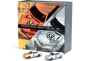 Cm64 1/64 g^ ZJ 1600GT TA22 #67 & #68 2ZbgINNO64 1:64 Toyota Celica 1600GT TA22 #67 & #68 2 Cars Set