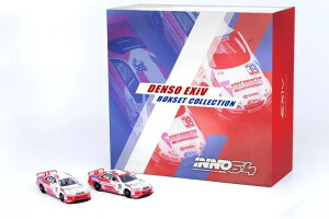 Cm64 1/64 g^ Ri GNVu #38 & #39 {d JTCC 1995 2ZbgINNO64 1:64 Toyota Corona EXiV #38 & #39 Nippon Denso JTCC 1995 2 Cars Set