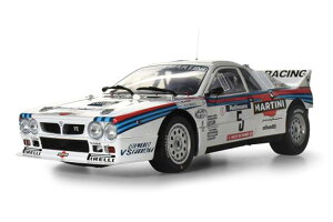 CN\ 1/8 `A 037 #5 c[EhERX }eB[j[VO A Lr}L Lbg 786p[c CgTEh@\t JIxo 1:8 Lancia 037 N5 Tour de Corse Martini Racing Alen Kivimaki 