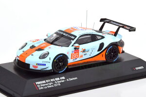 CN\ 1/43 |VF 911 991 GT3 RSR #86 24 } 2018 Kt Ixo 1:43 Porsche 911 991 GT3 RSR No 86 24h Le Mans 2018 Gulf Wainwright/Barker/Davison
