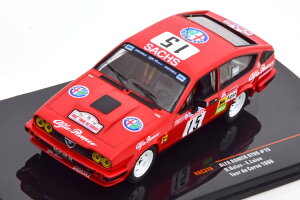 CN\ 1/43 At@I GTV6 #15 c[EhERX 1986 Ixo 1:43 Alfa Romeo GTV6 No 15 Tour de Corse 1986 Balas Laine