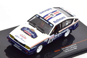 CN\ 1/43 At@I GTV6 #14 c[EhERX 1986 X}YIxo 1:43 Alfa Romeo GTV6 No 14 Tour de Corse 1986 Rothmanns Loubet Andrie