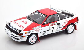 イクソ 1/18 トヨタ セリカ GT-4 ST165 #7 ラリー サンレモ 1990 エリクソン ビルスタムIxo 1:18 Toyota Celica GT-4 ST165 No.7, Rally San Remo 1990 Ericsson Billstam