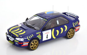 CN\ 1/18 Xo CvU 555 #4 c[EhERX 1995 }N[Ixo 1:18 Subaru Impreza 555 No 4 Tour de Corse 1995 McRae Ringer