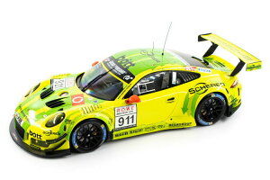 CN\ 1/18 |VF 911 GT3 R #911 D VLN 1 juNN }^C [VO 2018Ixo 1:18 Porsche 911 GT3 R #911 Winner VLN 1 N?rburgring Manthey Racing 2018