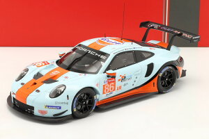 �C�N�\ 1/18 �|���V�F 911 (991) RSR �K���t #86 24���ԃ��}�� 2018Ixo 1:18 Porsche 911 (991) RSR Gulf #86 24h LeMans 2018 Wainwright Barker Davison