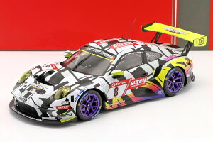 �C�N�\ 1/18 �|���V�F 911 GT3 R #8 24���� �j�����u���N�����N 2019 �A�C�A���t�H�[�X ���[�AIxo 1:18 Porsche 911 GT3 R #8 24h N?rburgring 2019 Iron Force Jan-Erik Slooten Luhr Adrien de Leener Jans