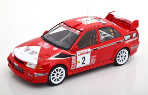 CN\ 1/18 OH T[ RS Evo 6 #2 [ET 1999Ixo 1:18 Mitsubishi Lancer RS Evo 6 No 2 Rally San Remo 1999 Loix/Smeets