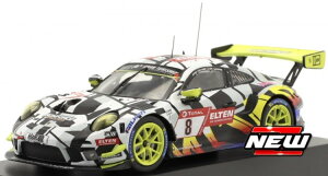 �C�N�\ 1/43 �|���V�F 911 GT3 R #8 24���� �j�����u���N�����N 2019 �A�C�A���t�H�[�XIxo 1:43 Porsche 911 GT3 R #8 24h N?rburgring 2019 Iron Force Slooten Luhr Leener Jans