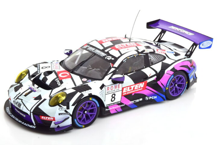 楽天市場】イクソ 1/18 ポルシェ 911 GT3 R #8 VLN 2 ニュルブルク 