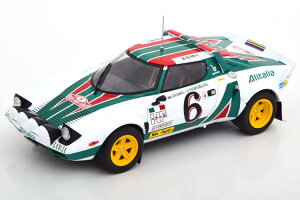 �C�N�\ 1/24 �����`�A �X�g���g�X HF #6 �����[�����e�J���� 1976 �A���^���A �����f�K���hIxo 1:24 Lancia Stratos HF No 6 Rally Monte Carlo 1976 Alitalia Waldegard/Thorszelius