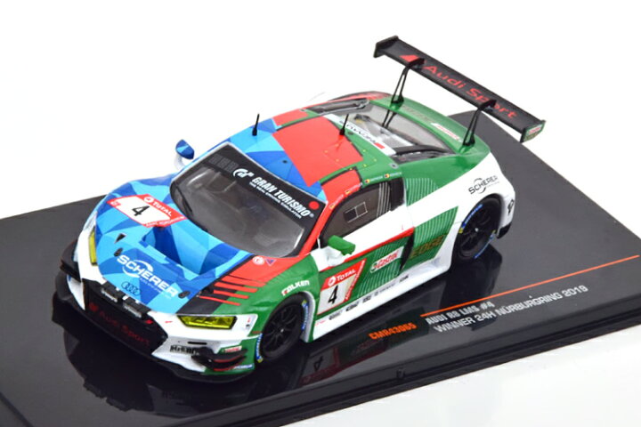 楽天市場】イクソ 1/43 アウディ R8 LMS 優勝 24時間 ニュルブルク 