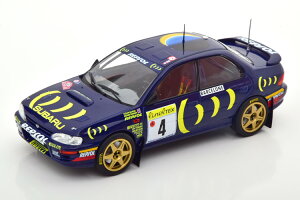 �C�N�\ 1/24 �X�o�� �C���v���b�T 555 #4 �����[�����e�J���� 1995Ixo 1:24 Subaru Impreza 555 No 4 Rally Monte Carlo 1995 McRae/Ringer
