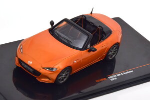 CN\ 1/43 }c_ MX-5 [hX^[ 2019 IW^bNIxo 1:43 Mazda MX-5 Roadster 2019 orange-metallic