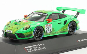 CN\ 1/43 |VF 911 GT3 R #912 D VLN 3 juNN }^C [VO 2019Ixo 1:43 Porsche 911 GT3 R #912 Winner VLN 3 N?rburgring Manthey Racing 2019 Lietz Tandy