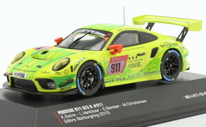 CN\ 1/43 |VF 911 GT3 R #911 O 2nd 24 juNN }^C [VO 2019Ixo 1:43 Porsche 911 GT3 R #911 Grello 2nd 24h N?rburgring Manthey Racing 2019 Bamber Christensen Estre Vanthoor