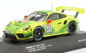 CN\ 1/43 |VF 911 GT3 R #911 O VLN juNN }^C [VO 2020Ixo 1:43 Porsche 911 GT3 R #911 Grello VLN N?rburgring Manthey Racing 2020 Andlauer Campbell Kern