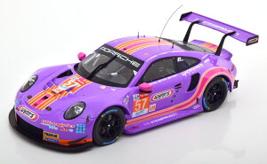CN\ 1/18 |VF 911 RSR #57 24ԃE} 2020 u[N tK L[eBOIxo 1:18 Porsche 911 RSR No 57 24h Le Mans 2020 Bleekemolen/Fraga/Keating