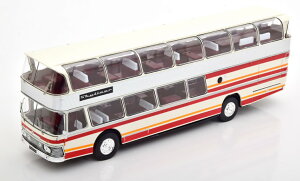 CN\ 1/43 lIv NH 22 XJCCi[ 1983 zCg bh IWIxo 1:43 Neoplan NH 22 Skyliner 1983 white red orange