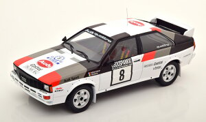 CN\ 1/18 AEfB Ng #8 1000΃[ 1982Ixo 1:18 Audi Quattro No 8 Rally 1000 Lakes 1982 Mouton/Pons