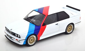 �C�N�\ 1/18 BMW E30 M3 1989 �z���C�g �u���[ ���b�hIxo 1:18 BMW E30 M3 1989 white blue red